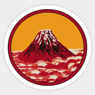 Fuji Sunrise Sticker